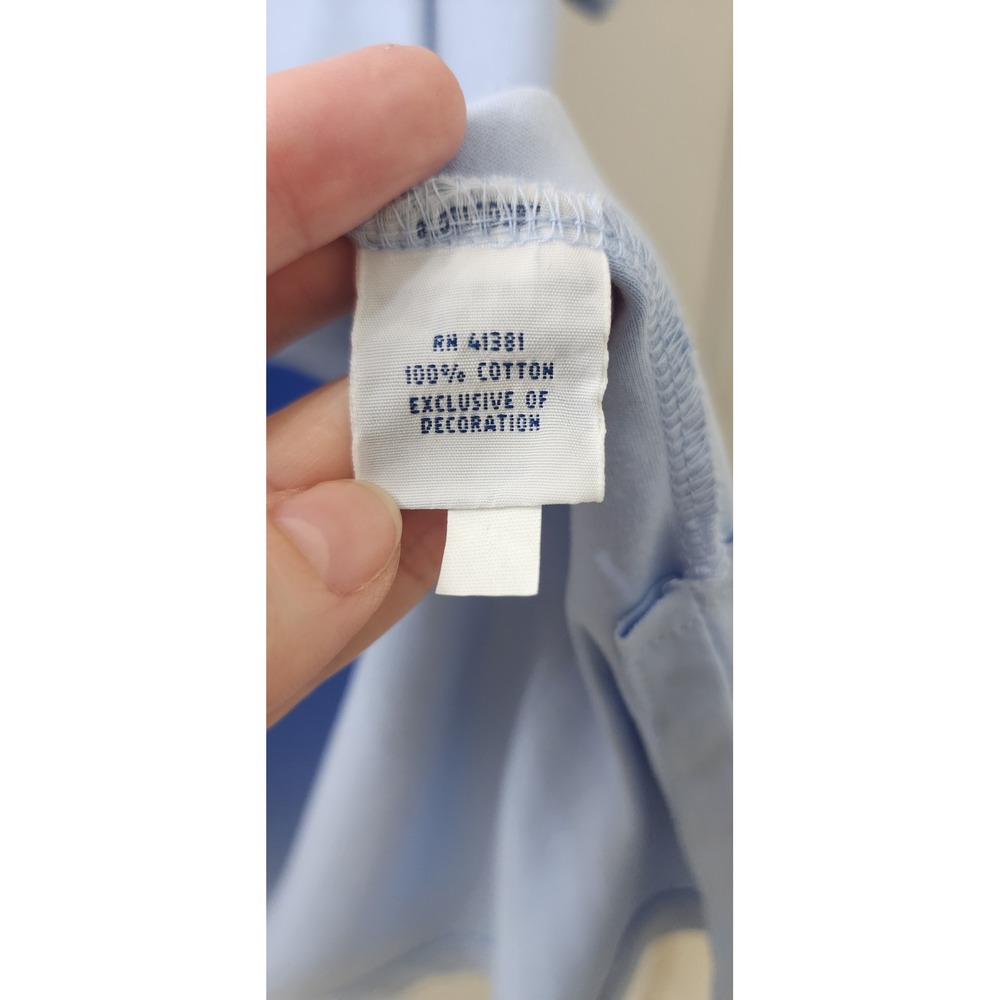 Polo Ralph Lauren Pima Soft Touch Polo Shirt Mens XXL Light Blue Short Sleeve - Picture 6 of 9